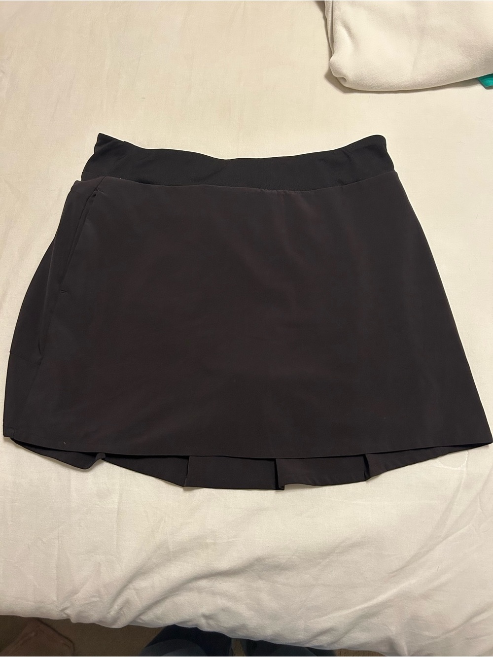 Pebble Beach Black Performance Skort